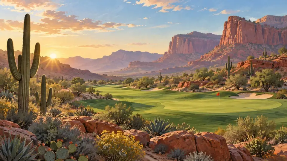 Illustration representing Golf Courses in Gray County, Texas