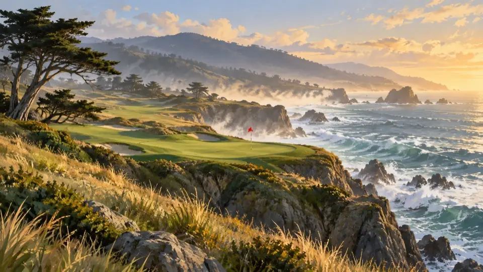 Illustration representing Golf Courses in Jackson County, Oregon